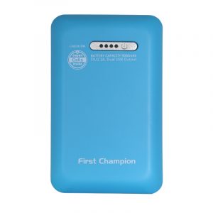 First Champion 移動電源 日本三洋電芯 9000mAh - 藍色